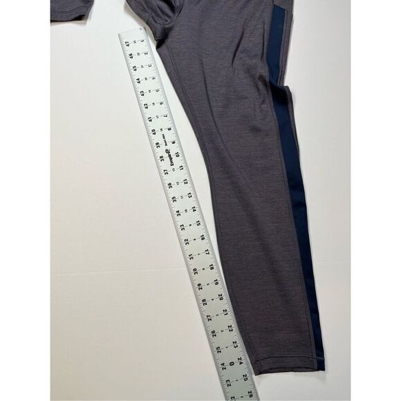 Athleta Womens Ultimate Stash Pocket Heather 7/8 Tight Blue HearthRose SizeLarge - Picture 10 of 16